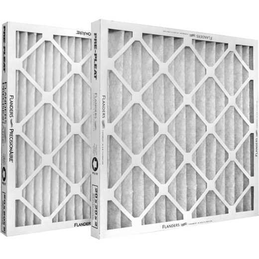 BestAir 20 x 25 x 2, Air Cleaning Furnace Filter, MERV 8, Removes Allergens & Contaminants, For 2" HVAC Pleated Filter