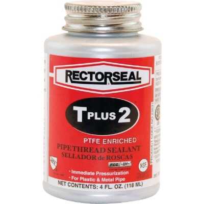 Rectorseal T Plus 4 Oz. White Pipe Thread Sealant with PTFE